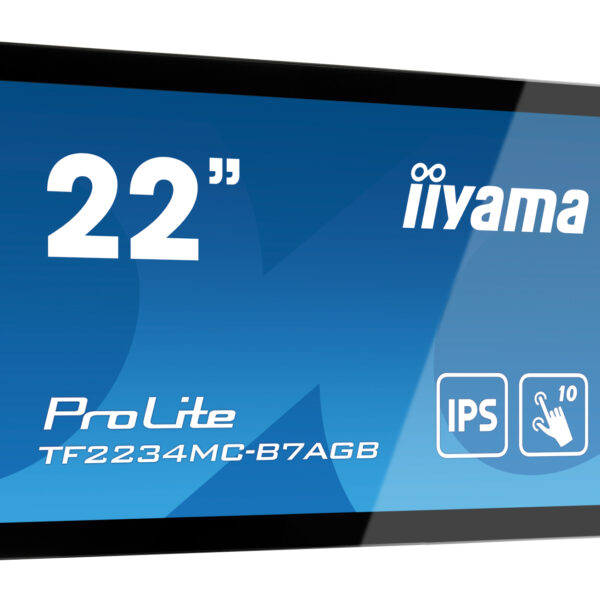 iiyama ProLite TF2234MC-B7AGB computer monitor 54.6 cm (21.5") 1920 x 1080 pixels Full HD LED Touchscreen Multi-user Black