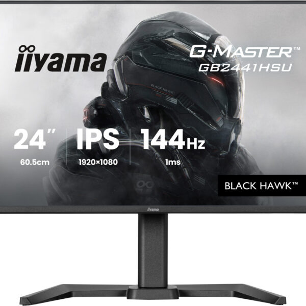 iiyama G-MASTER GB2441HSU-B1 computer monitor 60.5 cm (23.8") 1920 x 1080 pixels Full HD LED Black