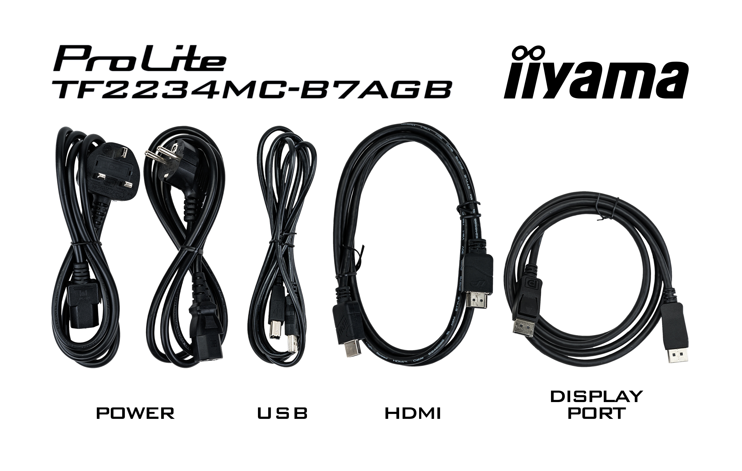 iiyama ProLite TF2234MC-B7AGB computer monitor 54.6 cm (21.5") 1920 x 1080 pixels Full HD LED Touchscreen Multi-user Black - Afbeelding 11