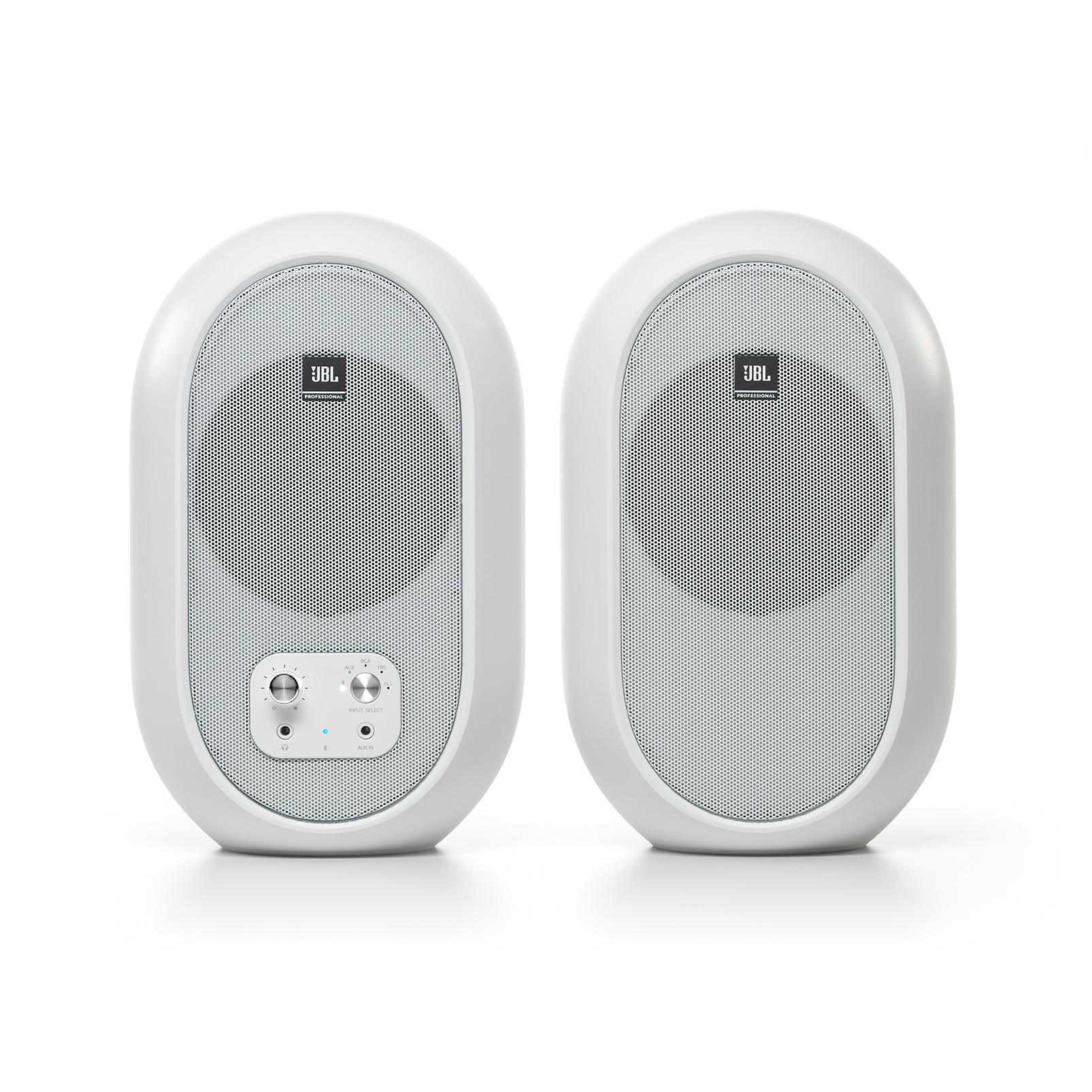 JBL 104 Set-BT White - coaxial monitors with Bluetooth, white
