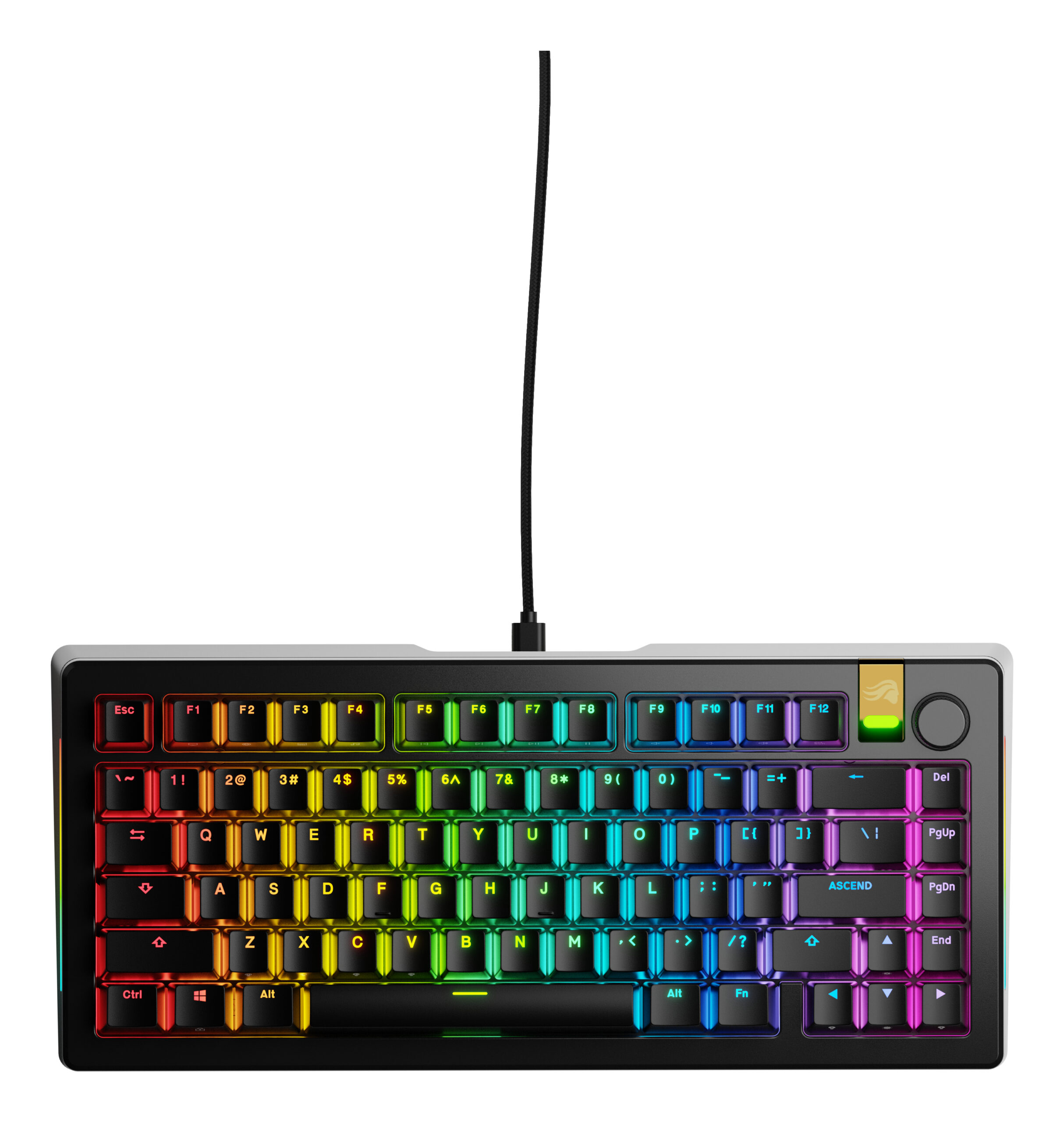 Glorious Gaming GMMK 3 PRO HE 75% Prebuilt Wired Black - US - Afbeelding 2