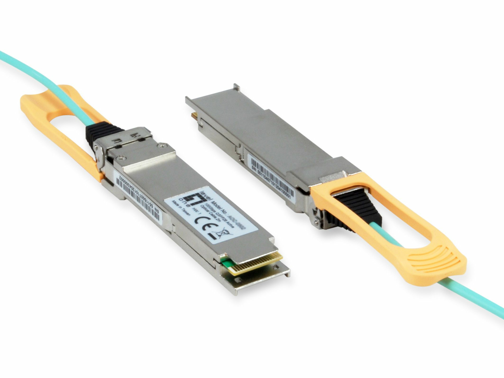LevelOne AOC-0503 network transceiver module Fiber optic 103100 Mbit/s QSFP28 850 nm - Afbeelding 2