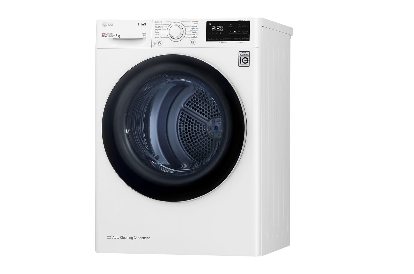 LG RH80V3AV6N tumble dryer Freestanding Front-load 8 kg White - Afbeelding 10