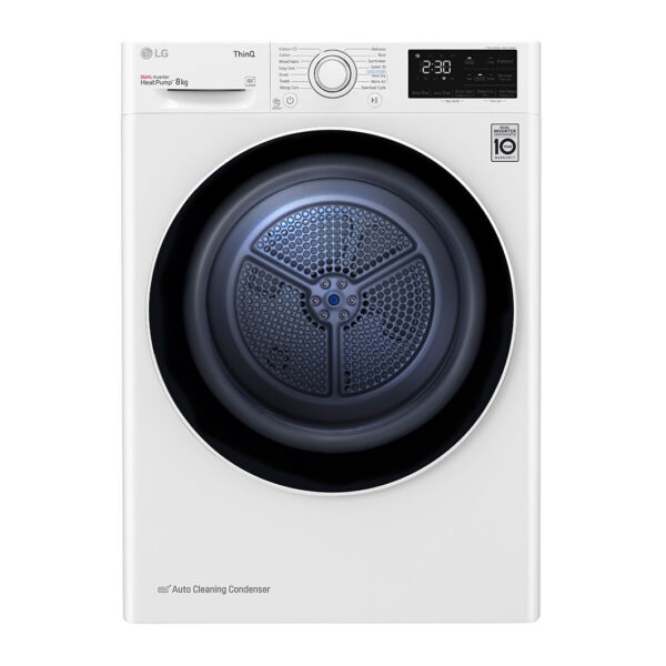 LG RH80V3AV6N tumble dryer Freestanding Front-load 8 kg White