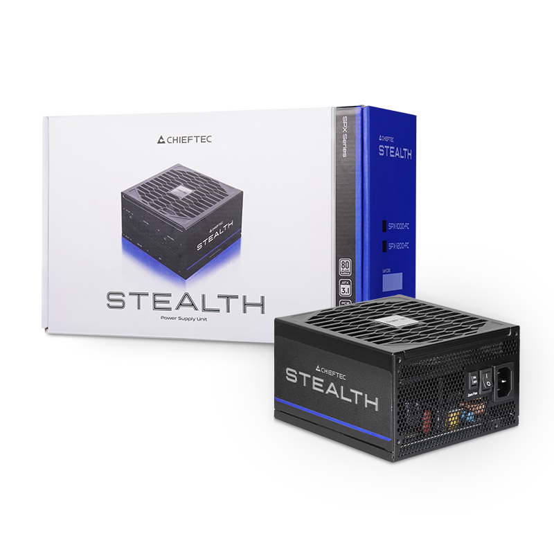 Chieftec Stealth 1000W Vega M Series SPX-1000-FC 80+ Platin power supply unit 24-pin ATX ATX Black - Afbeelding 8