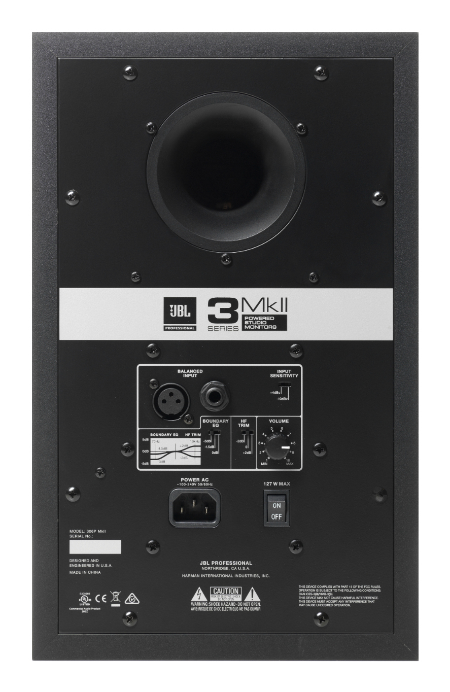 JBL 306P MkII - 2-way active studio monitor - Afbeelding 2