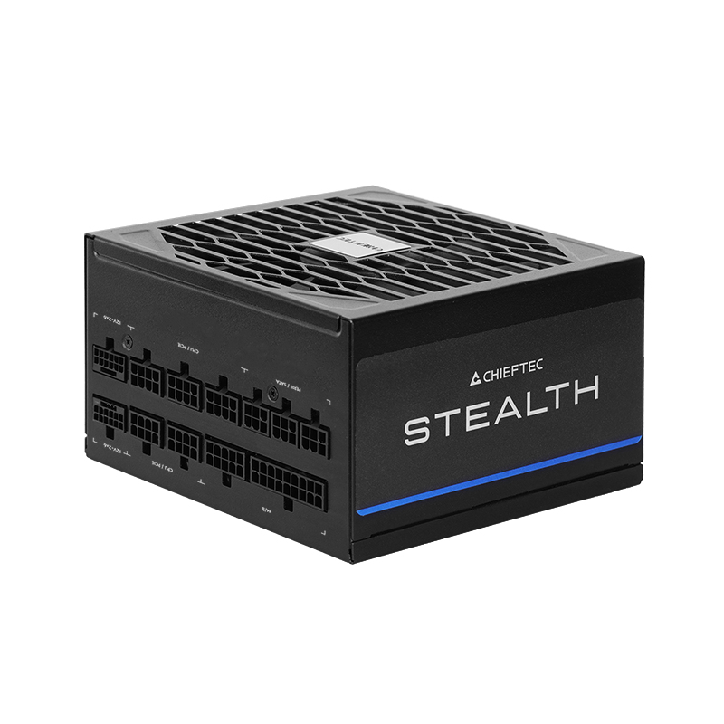 Chieftec Stealth 1200W Vega M Series SPX-1200-FC 80+ Platin power supply unit 24-pin ATX ATX Black - Afbeelding 3