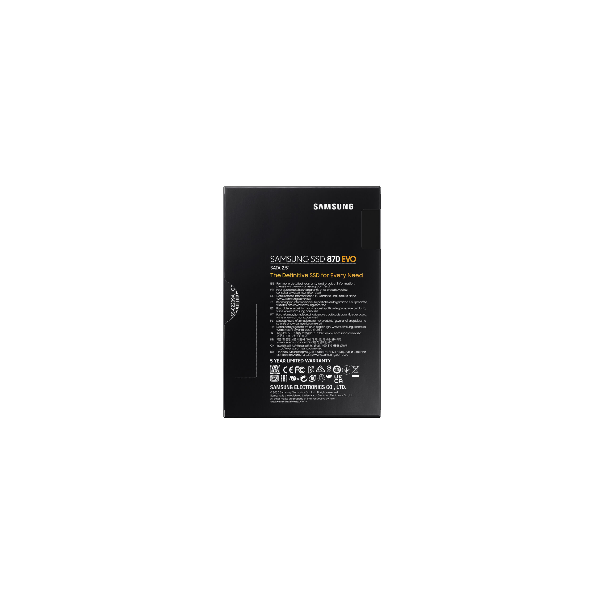 Samsung 870 EVO 2 TB 2.5" Serial ATA III V-NAND MLC - Afbeelding 7