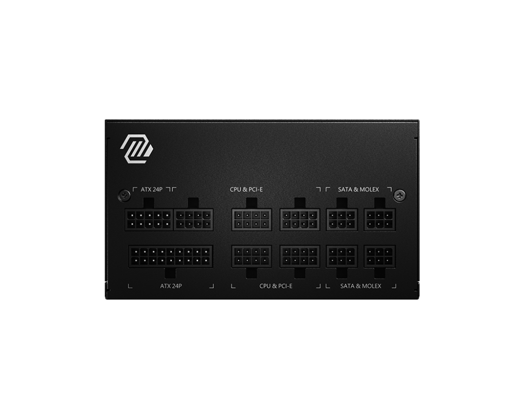 MSI MAG A650GL 650 W 120 mm 80 PLUS Gold power supply - Afbeelding 2