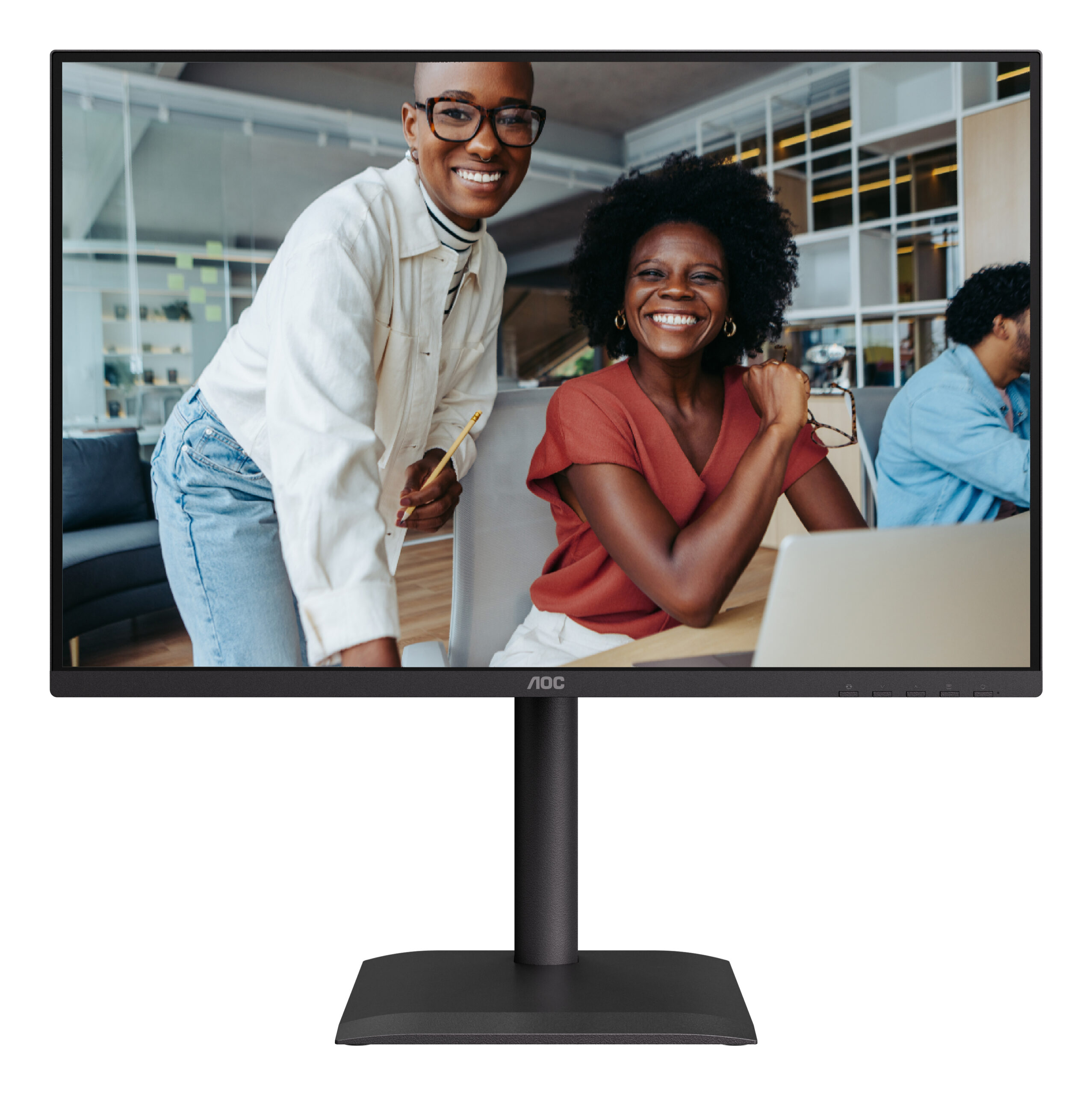 AOC E4 X24E4U computer monitor 61 cm (24") 1920 x 1200 pixels Full HD LED Black - Afbeelding 6
