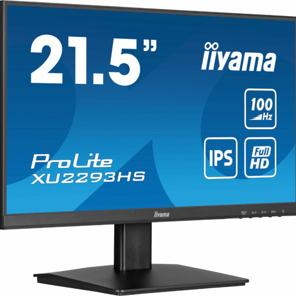 iiyama ProLite XU2293HS-B6 computer monitor 54.6 cm (21.5") 1920 x 1080 pixels Full HD LED Black