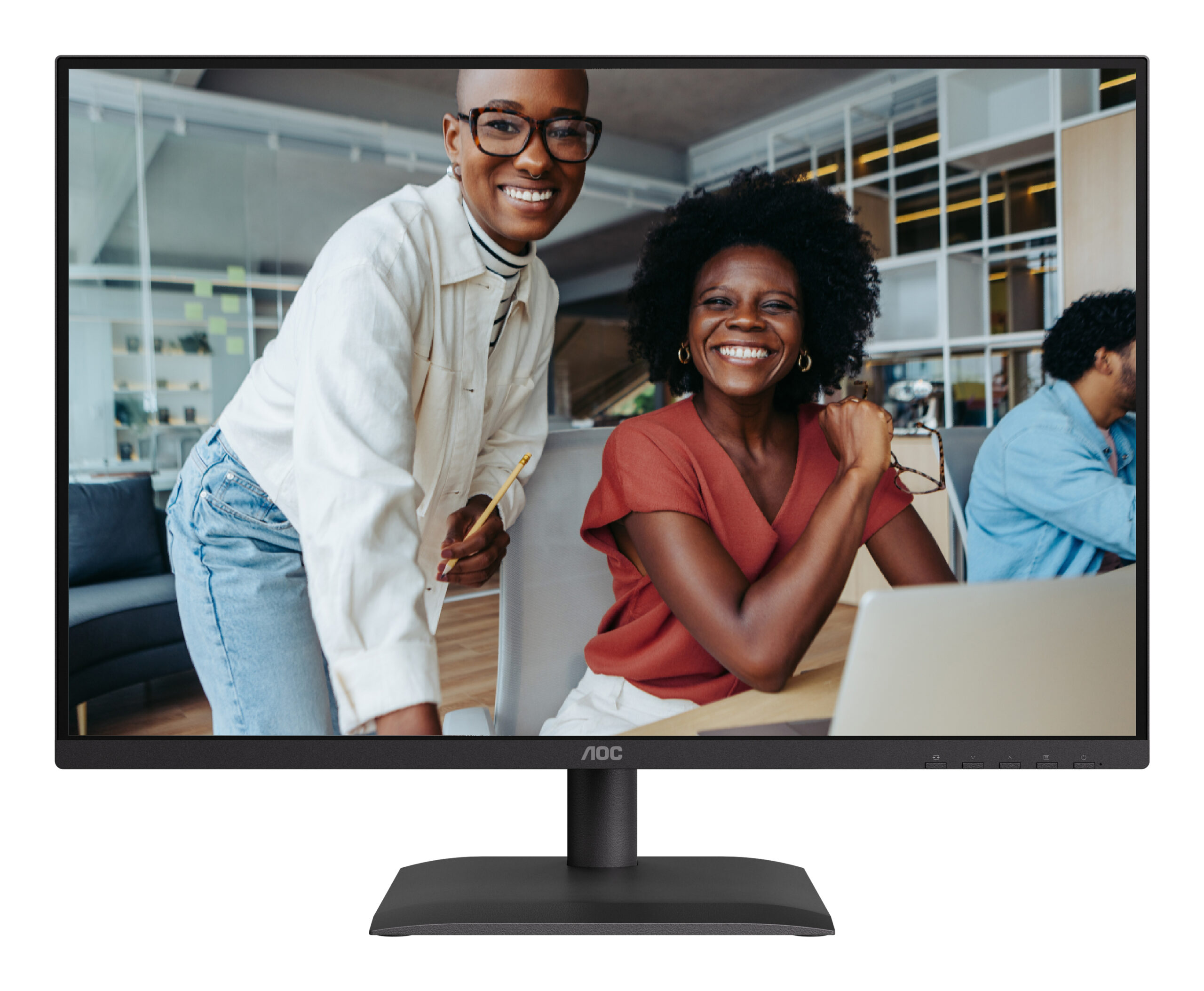 AOC E4 X24E4U computer monitor 61 cm (24") 1920 x 1200 pixels Full HD LED Black - Afbeelding 7