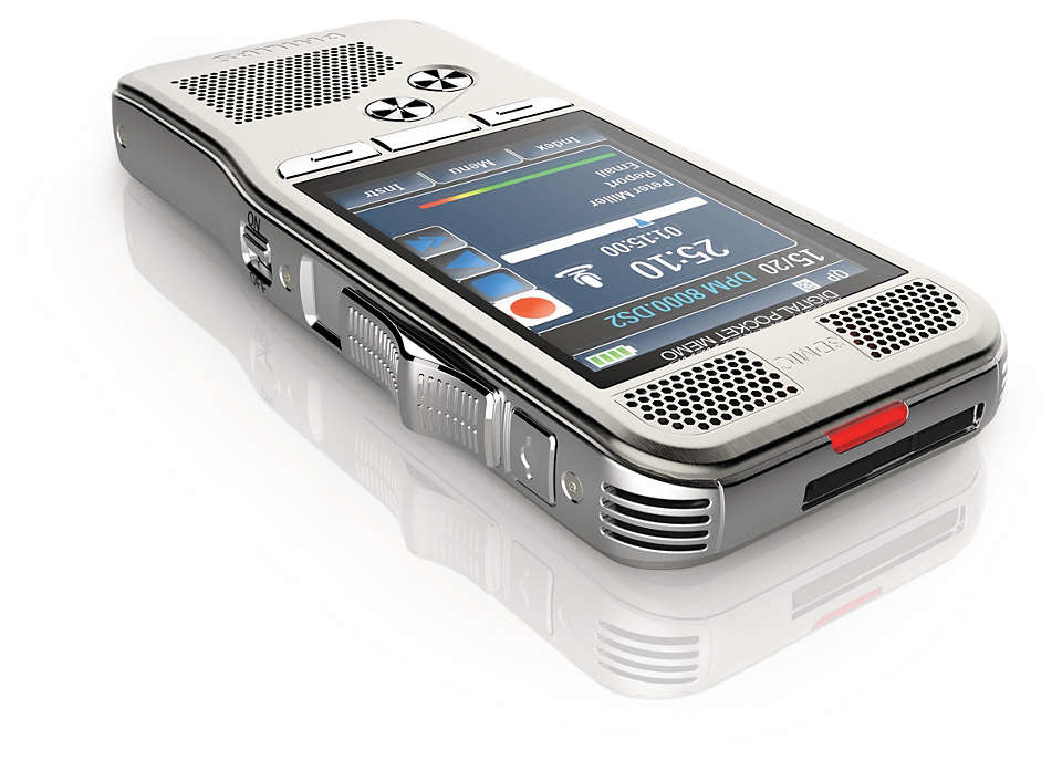 Philips DPM 8300 dictaphone Internal memory Silver - Afbeelding 3