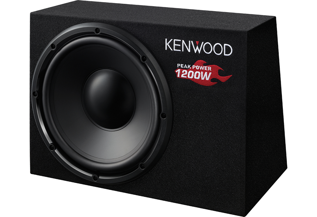 Kenwood KSC-W1200B car subwoofer Pre-loaded subwoofer 300 W