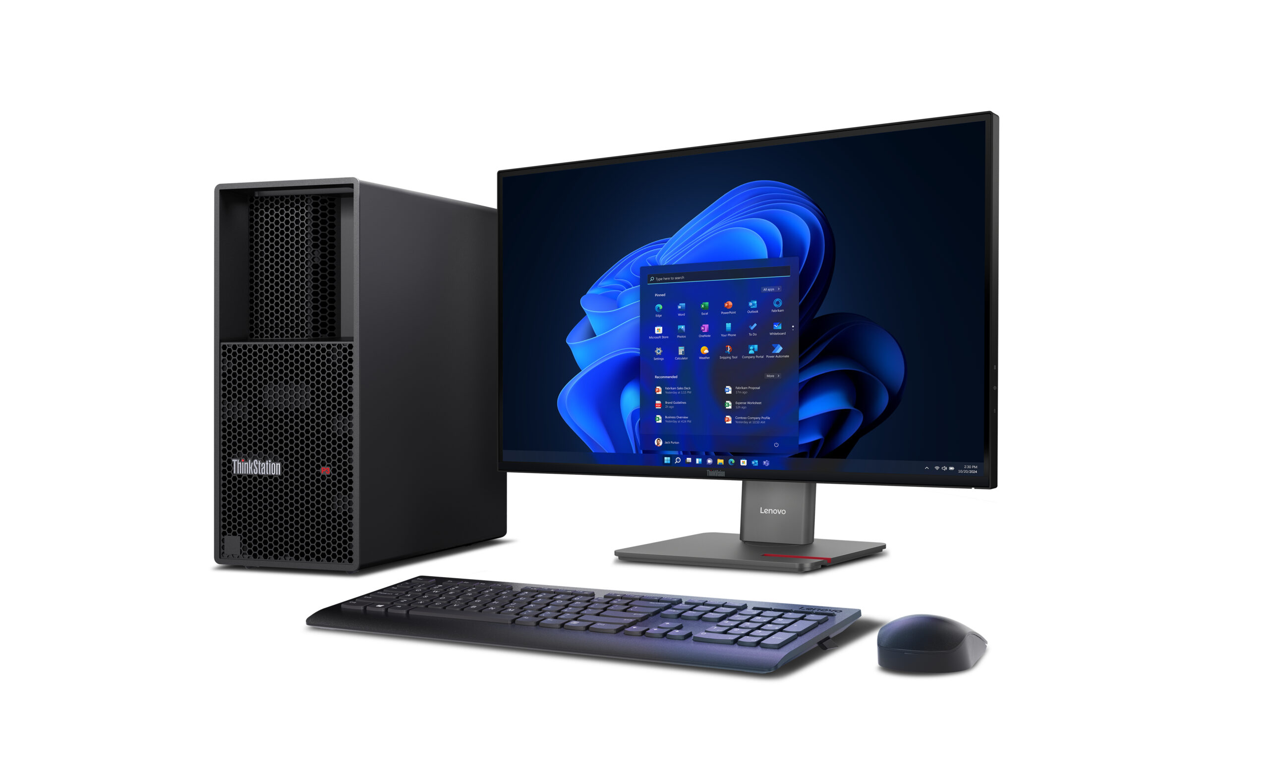Lenovo ThinkStation P3 Tower Gen 2 Intel Core Ultra 7 265K 64 GB DDR5-SDRAM 1 TB SSD Windows 11 Pro Workstation Black - Afbeelding 10