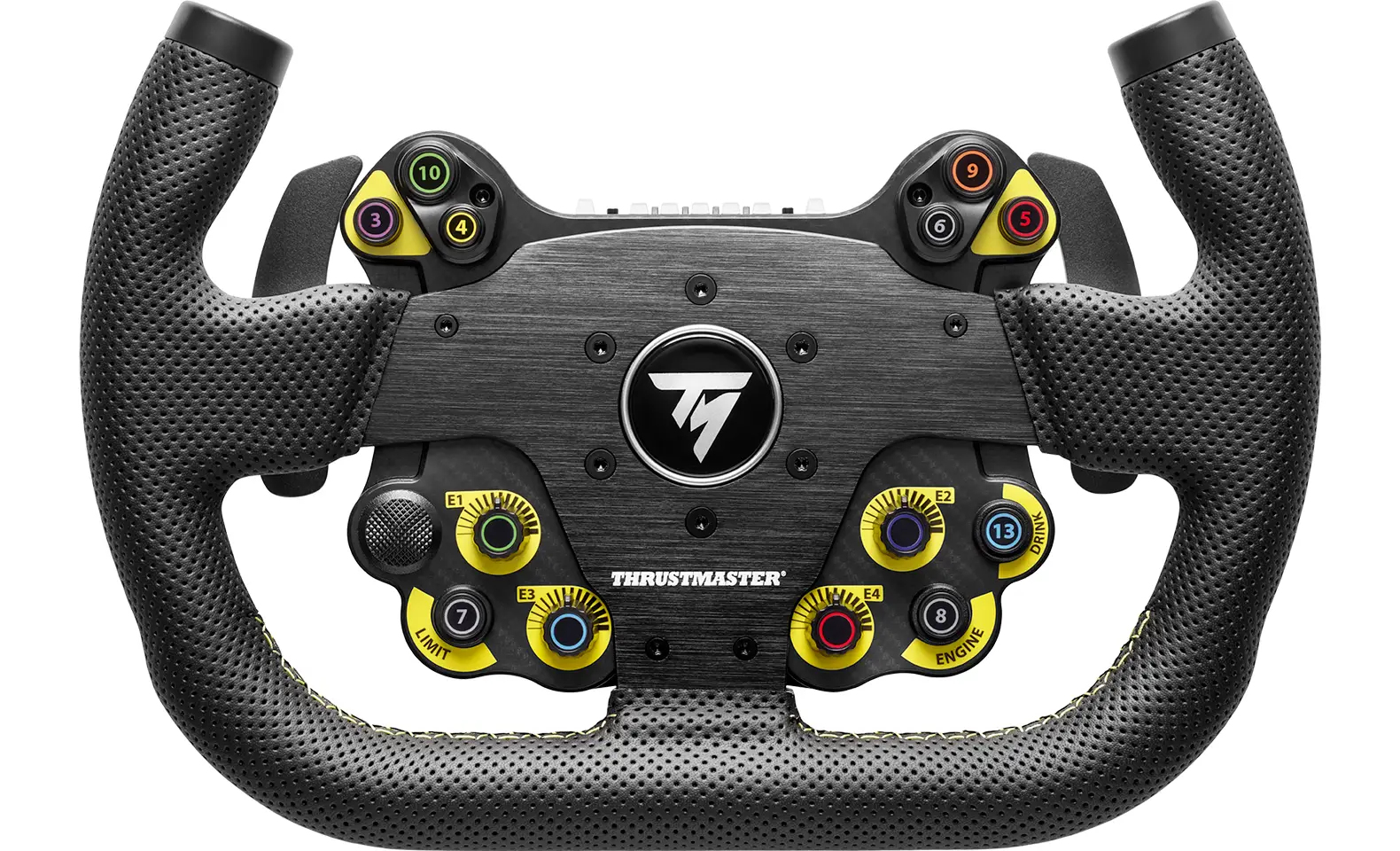 Thrustmaster EVO Racing 31U Leather Black, Yellow Steering wheel Analogue / Digital PC, PlayStation 4, PlayStation 5, Xbox One, Xbox One S, Xbox One X, Xbox Series S, Xbox Series X