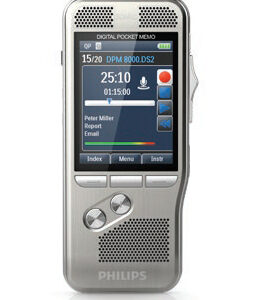Philips DPM 8300 dictaphone Internal memory Silver