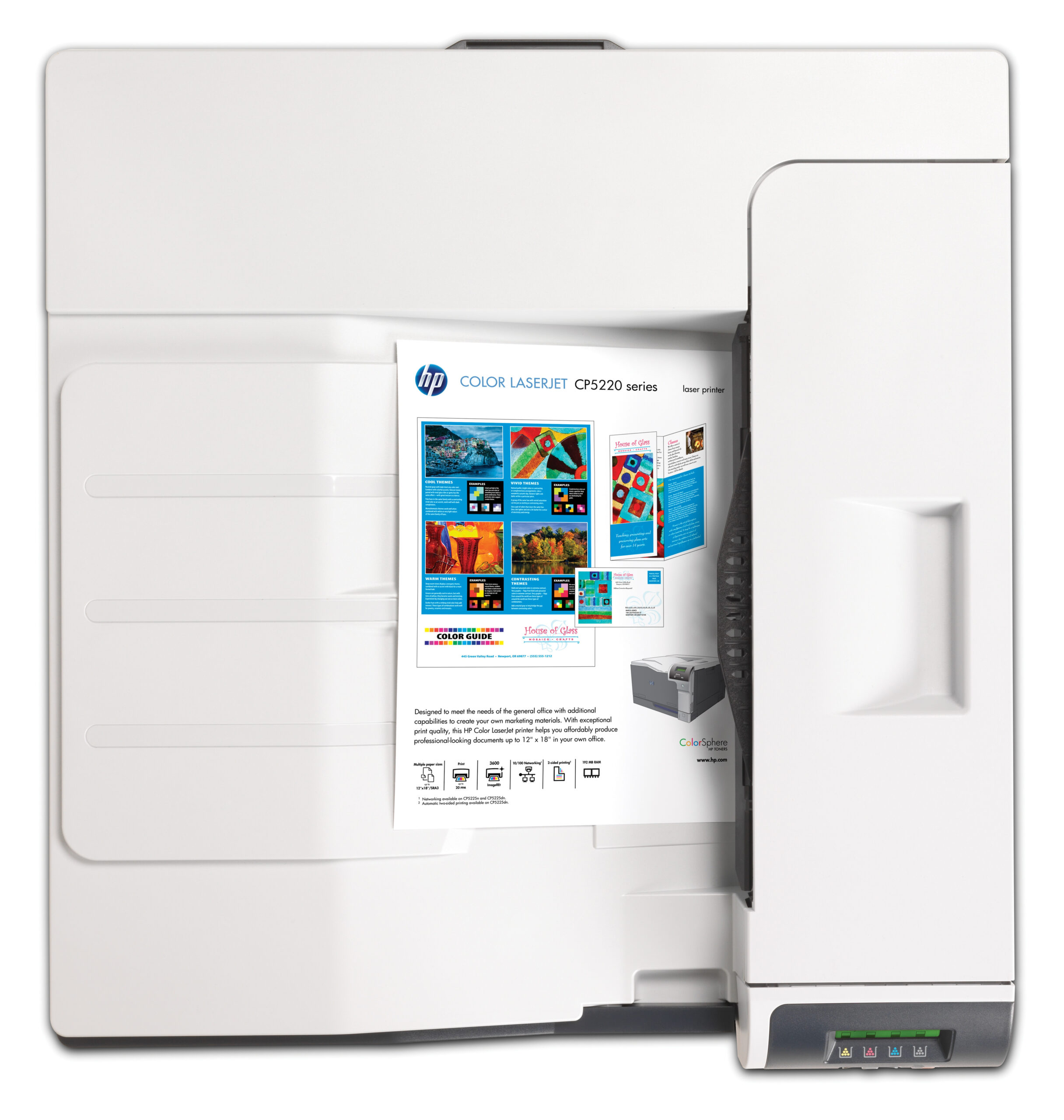 HP Color LaserJet Professional LaserJet Pro CP5225n Color Printer, Ethernet Only - Afbeelding 10