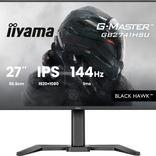 iiyama G-MASTER GB2741HSU-B1 computer monitor 68.6 cm (27") 1920 x 1080 pixels Full HD LED Black