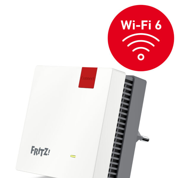 Repeater FRITZ! 1200 AX 3000 Mbit/s Ethernet LAN Wi-Fi White 1 pc(s)