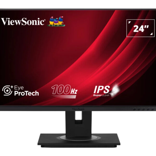 Viewsonic VG Series VG2448a computer monitor 61 cm (24") 1920 x 1080 pixels Full HD LED Black