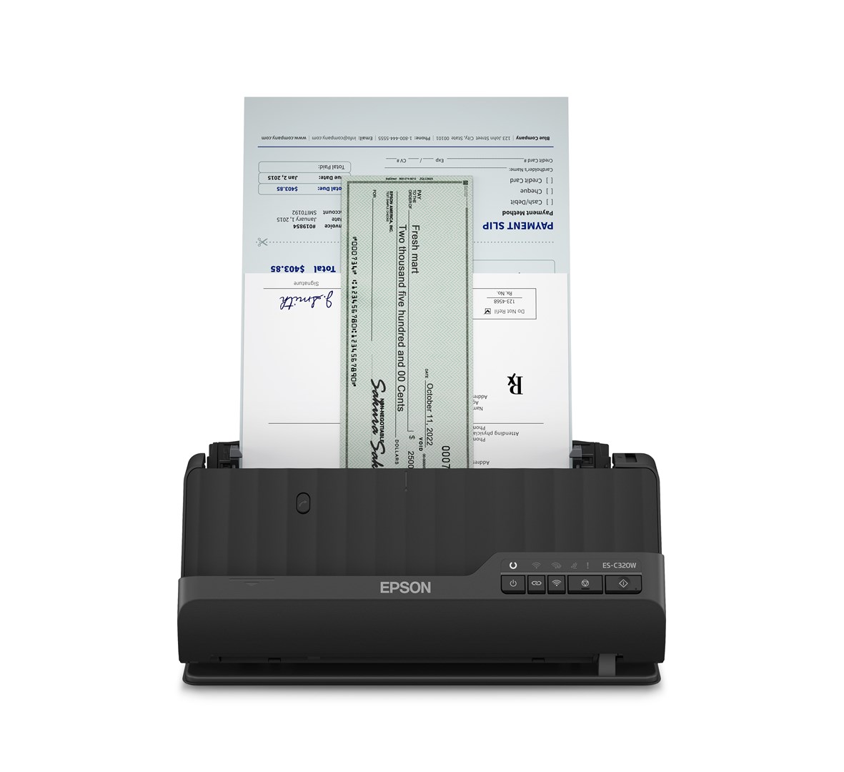 Epson ES-C320W ADF + Sheet-fed scanner 600 x 600 DPI A4 Black - Afbeelding 10