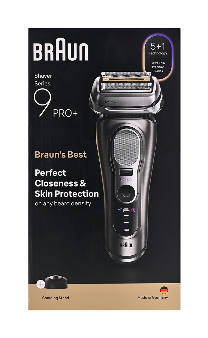 Braun Series 9 Pro+ 9615S Foil shaver Black, Grey - Afbeelding 4