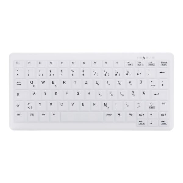 Contour Design Active Key Contour ClassicClean Medical Keyboard IP68 Mini Wireless White DE C4110