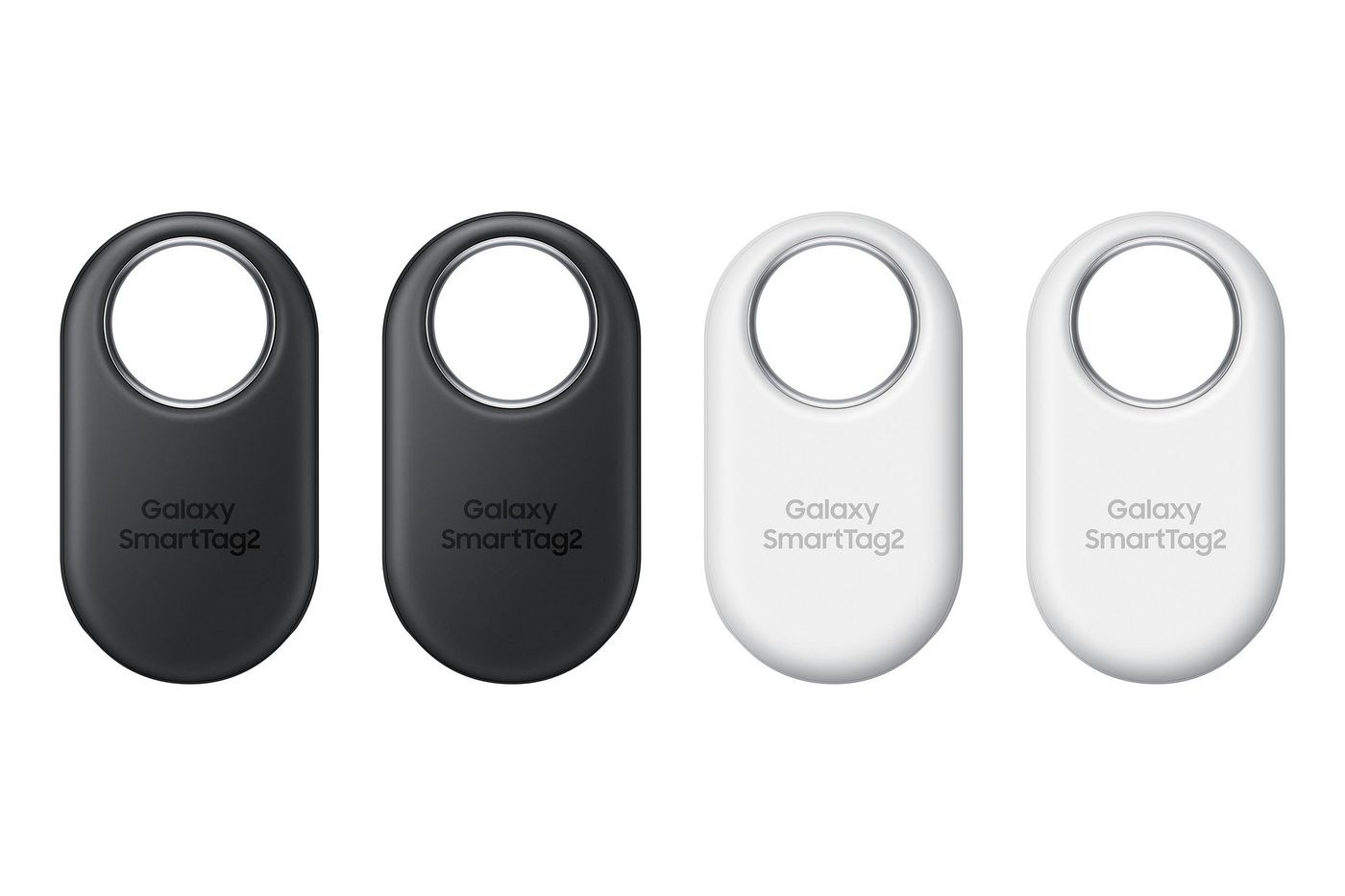 Samsung Galaxy SmartTag 2 EI-T5600 4 Per Pack 2x black+ white Item Finder - Afbeelding 2