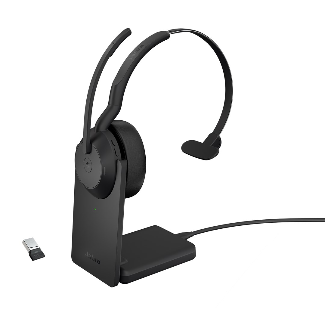 Jabra Evolve2 55 - Link380a MS Mono (Include Stand) - Afbeelding 2