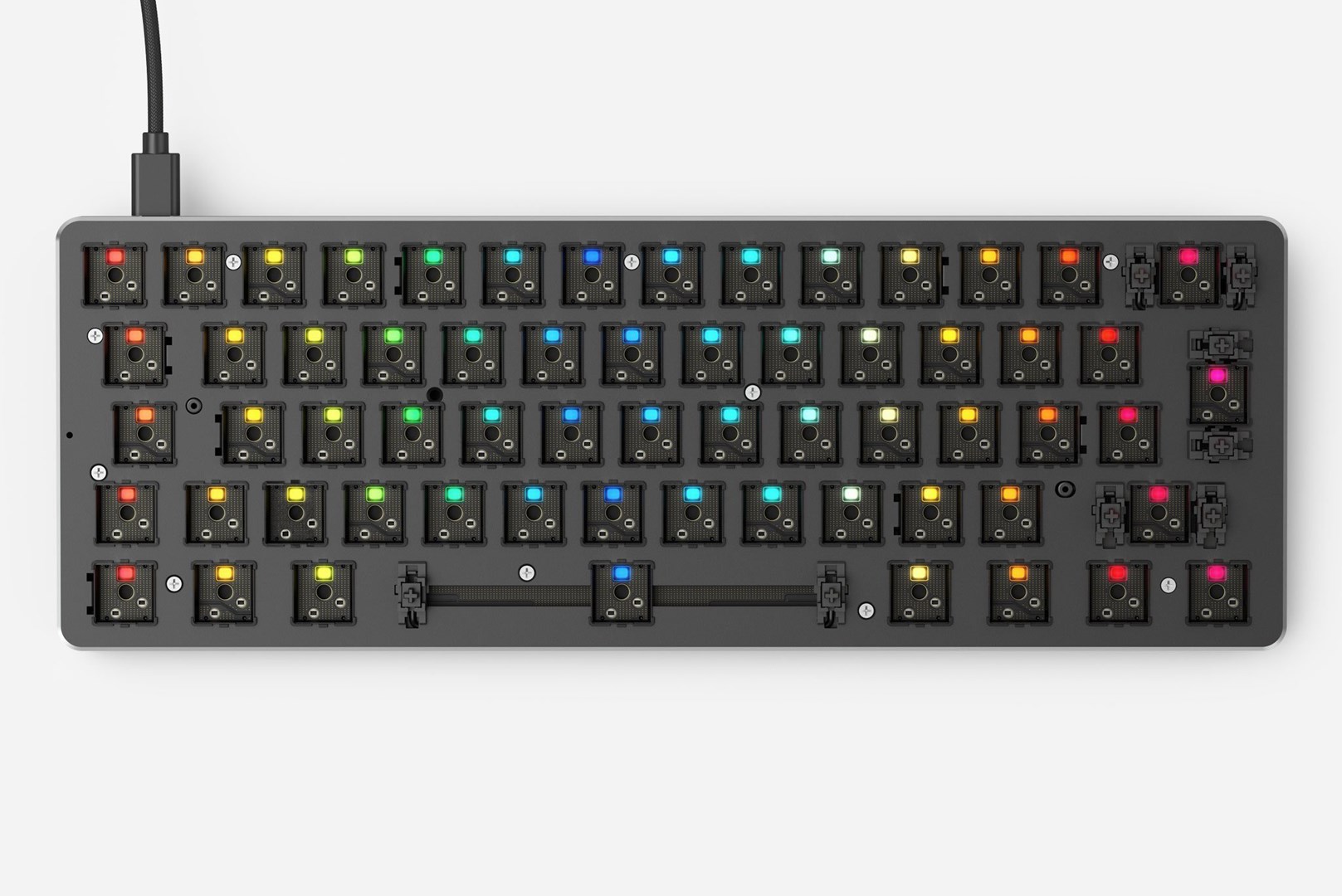 Glorious PC Gaming Race GMMK - ISO Compact keyboard Black - Afbeelding 2