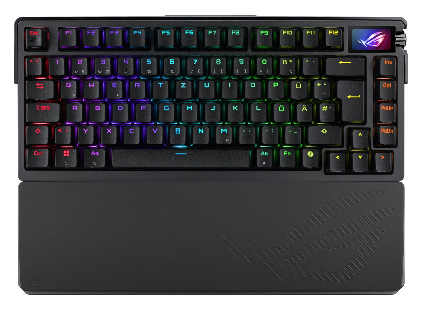 ASUS ROG Azoth Extreme keyboard Gaming USB + RF Wireless + Bluetooth QWERTZ Black - Afbeelding 2