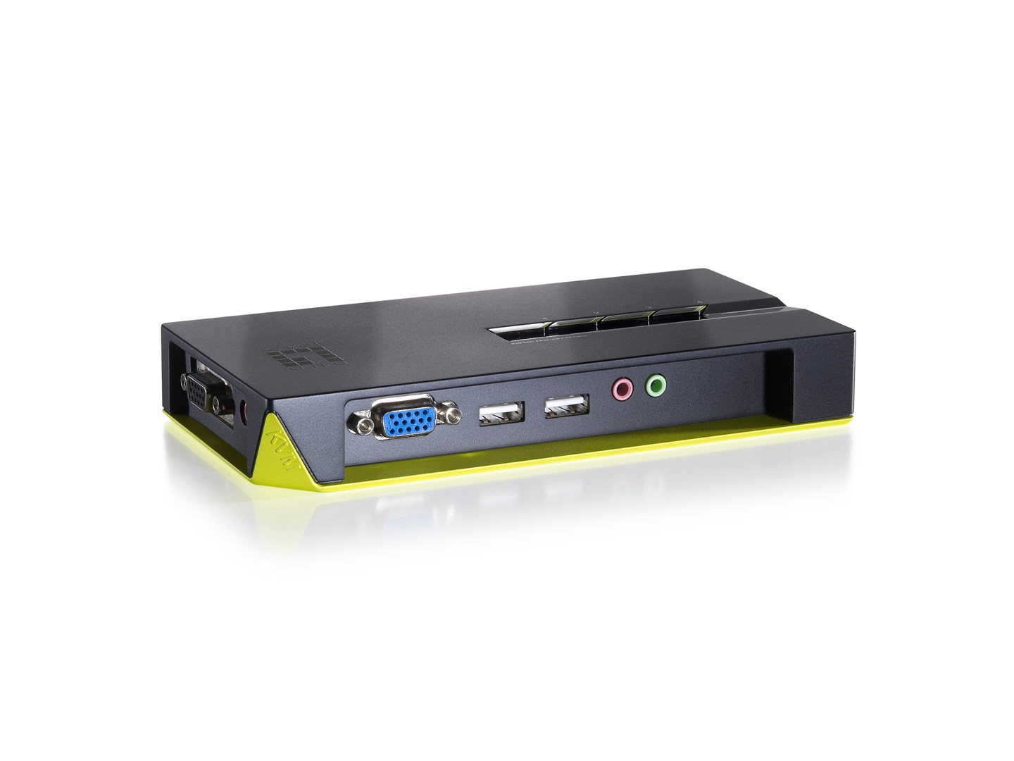 LevelOne 4-Port USB VGA KVM Switch, audio support - Afbeelding 2