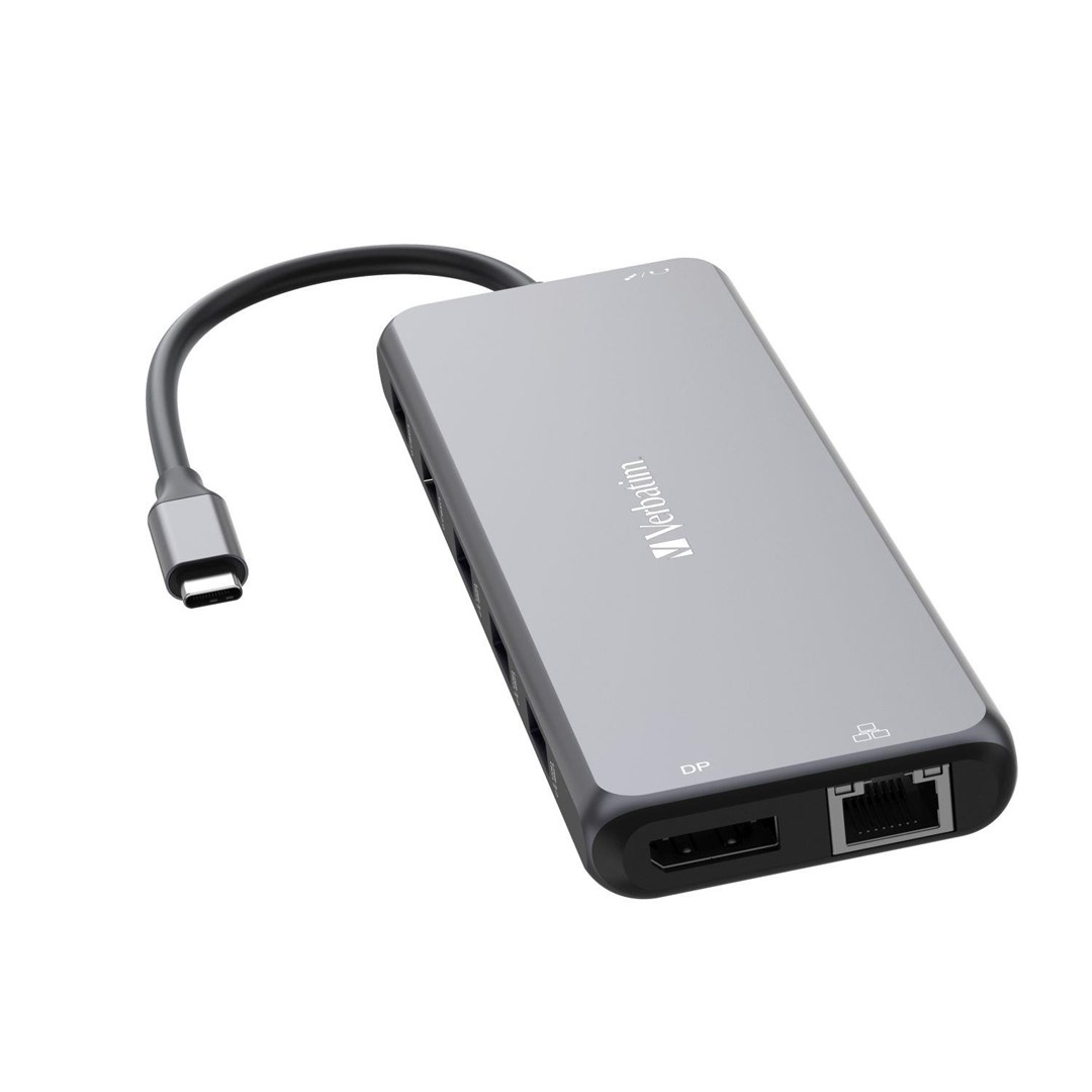 Verbatim CMH-13 USB Type-C 10000 Mbit/s Silver - Afbeelding 2