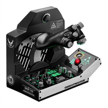 Thrustmaster Viper TQS Mission Pack Black USB Flight Sim Analogue / Digital PC - Afbeelding 2