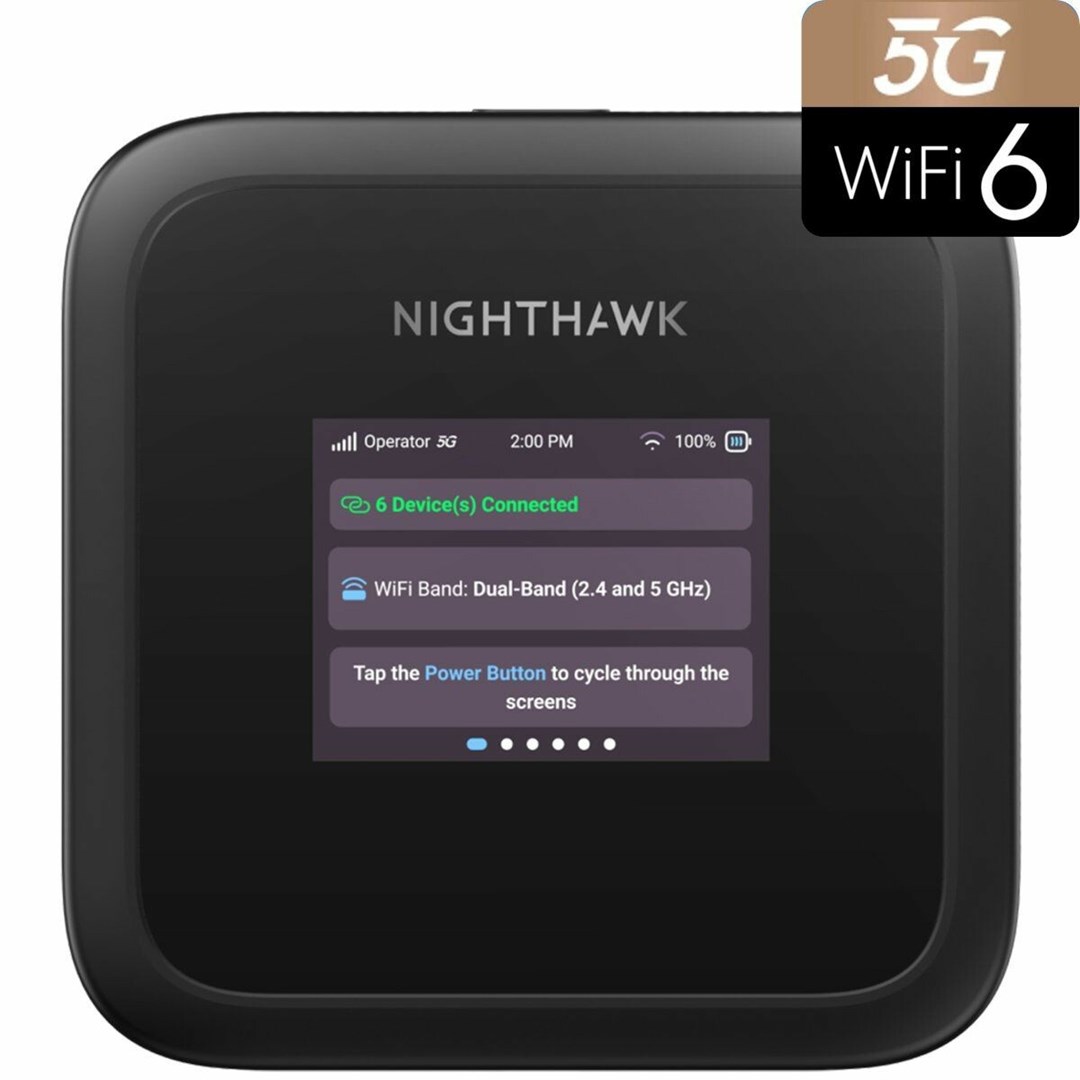 NETGEAR M3 wireless router Dual-band (2.4 GHz / 5 GHz) Black - Afbeelding 2