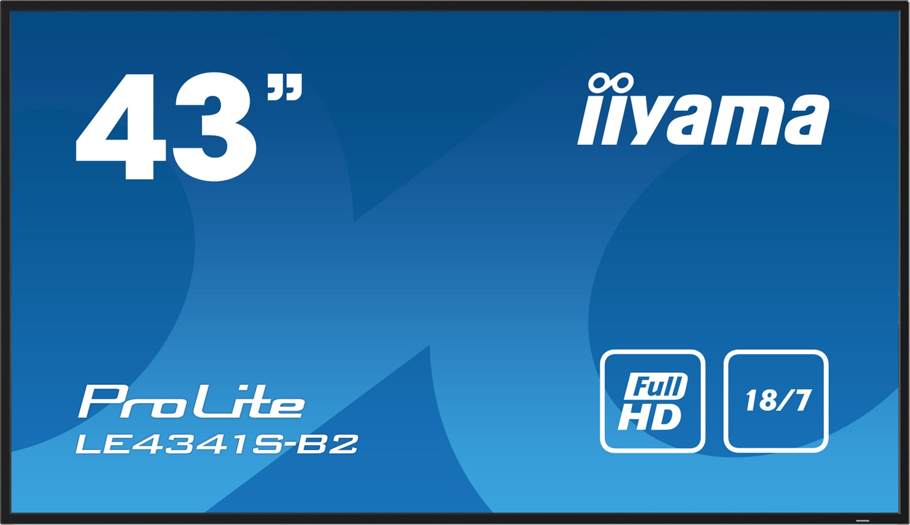 iiyama ProLite LE4341S-B2 - 43" diagonal class flat screen - 108 cm - Afbeelding 2