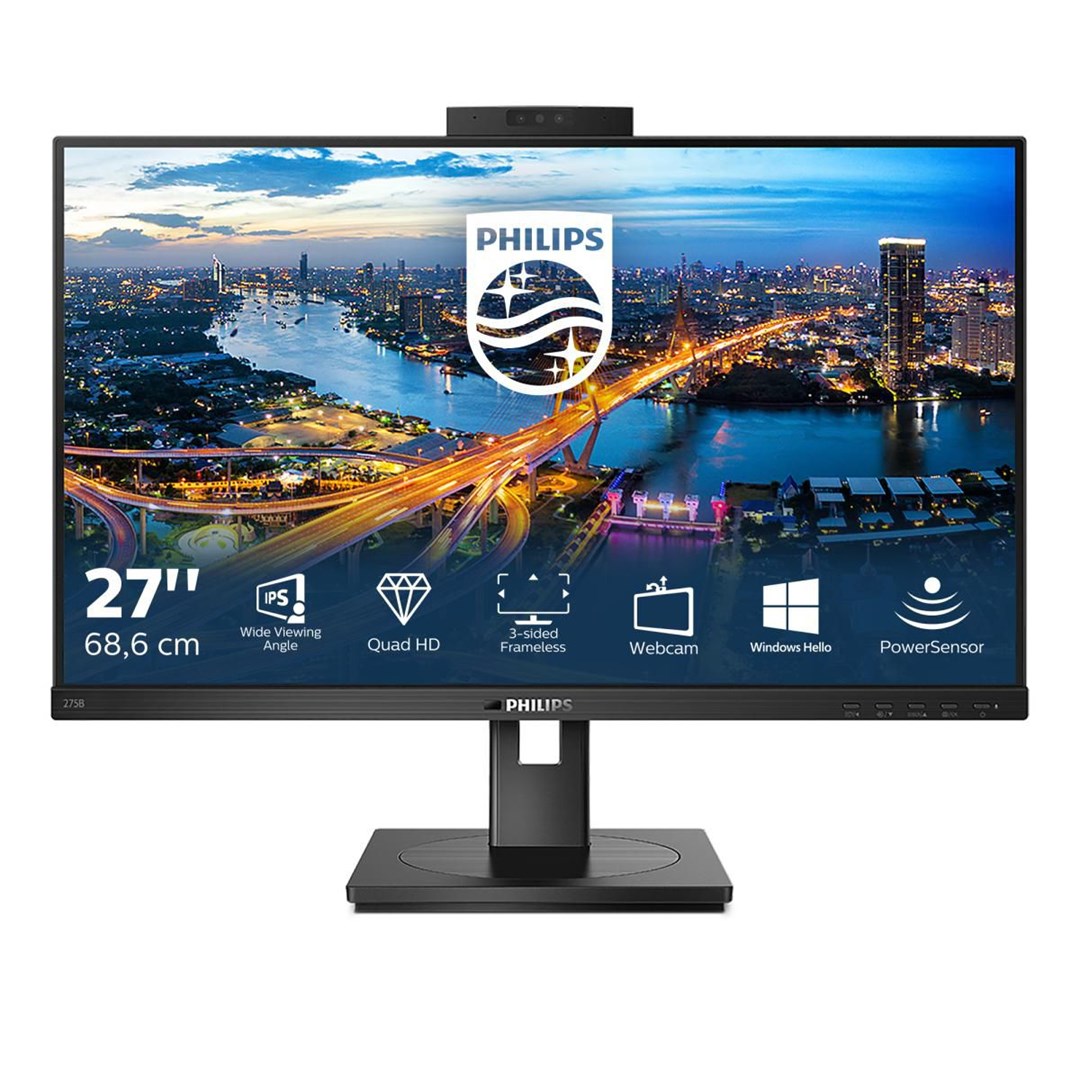Philips B Line 275B1H/00 computer monitor 68.6 cm (27") 2560 x 1440 pixels 2K Ultra HD LED Black - Afbeelding 2