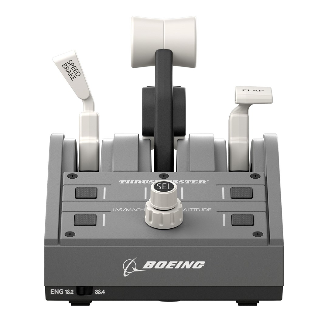Thrustmaster TCA Quadrant Boeing Edition Grey USB Joystick PC, Xbox, Xbox One X, Xbox Series S - Afbeelding 2