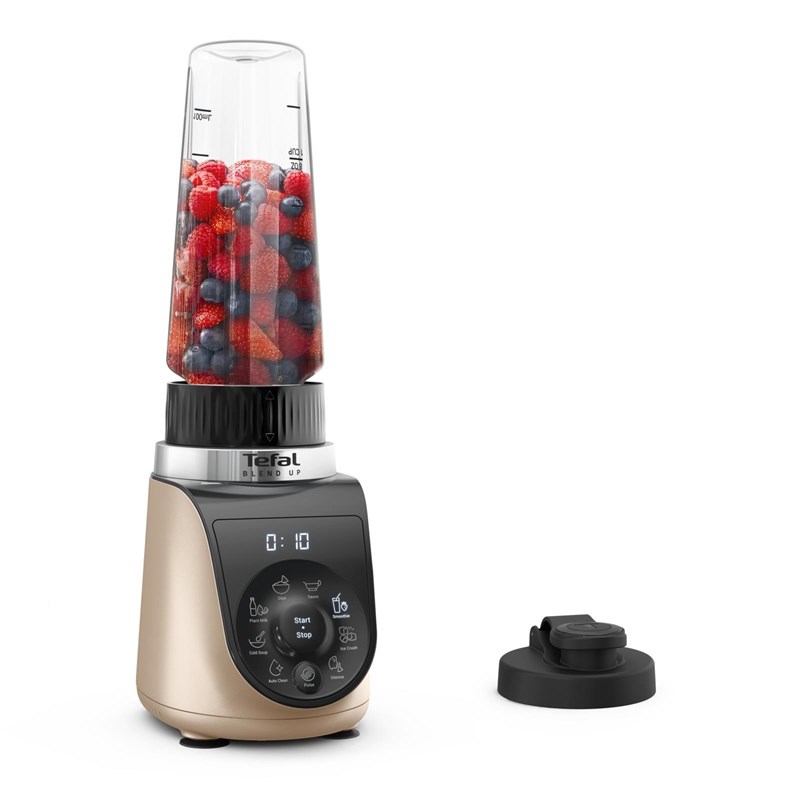Tefal Blend Up BL190AF0 blender 0.85 L Tabletop blender 1000 W Beige, Black, Transparent - Afbeelding 2