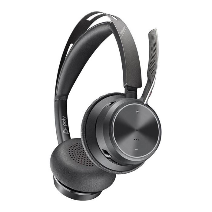 HP Poly Voyager Focus 2 USB-C-C Headset +USB-C/A Adapter - Afbeelding 2