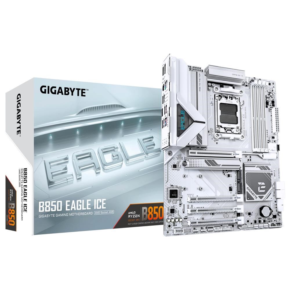 Gigabyte B850 EAGLE ICE Motherboard (B850, AM5, ATX, DDR5) - Afbeelding 2