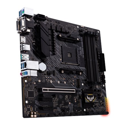ASUS TUF GAMING A520M-PLUS WIFI AMD A520 Socket AM4 micro ATX - Afbeelding 2