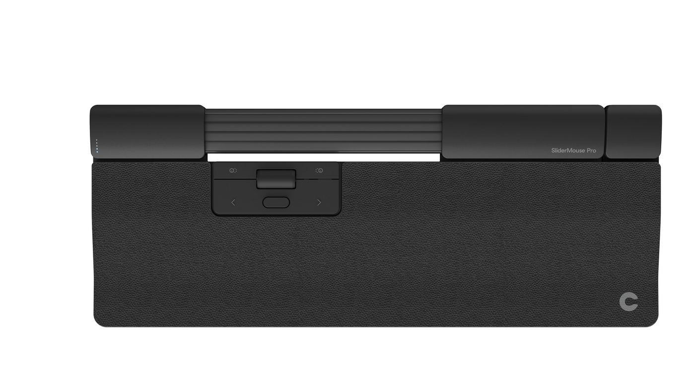 Contour Design SliderMouse Pro Extended Vegan Leather Wrist Rest Wireless - Afbeelding 2