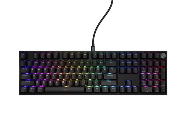 GENESIS THOR 404 keyboard Universal USB QWERTY English Black - Afbeelding 2