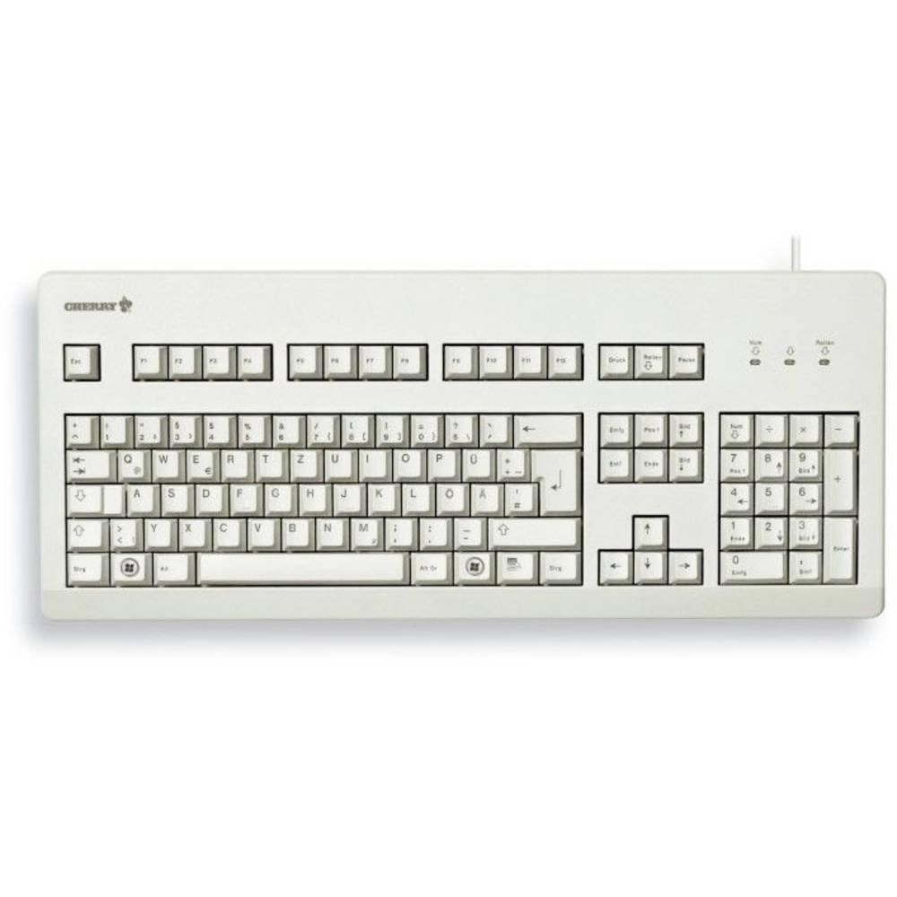 Keyboard CHERRY TAS G80-3000 Wired DE, gray - Afbeelding 2