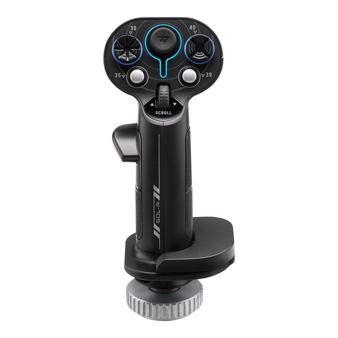 Thrustmaster Sol-R 3 AVA Add-On Grip Black USB Flightstick Analogue / Digital PC - Afbeelding 2
