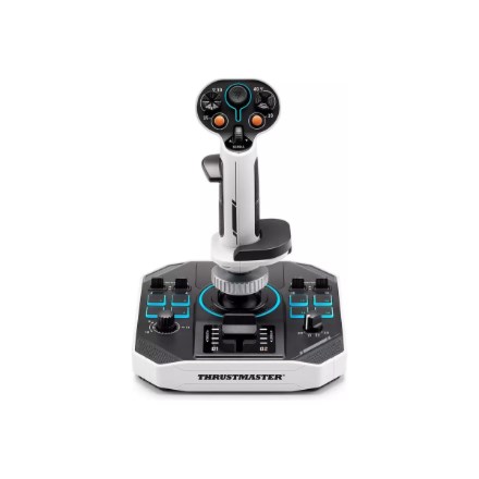 Thrustmaster Sol-R 1 Flightstick Black, White USB Analogue / Digital PC - Afbeelding 2