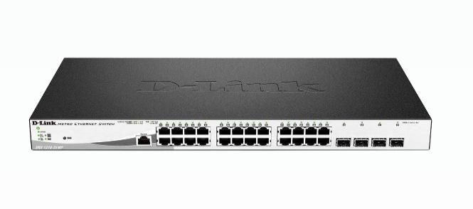 D-Link DGS-1210-28MP/E Switch 28-port Gigabit Ethernet PoE managed network connection - Afbeelding 2