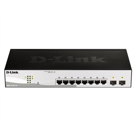 D-LINK-DGS-1210-10/E 10-PORT GIGABIT SWITCH 2 SFP - Afbeelding 2
